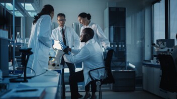 Scientists in a lab